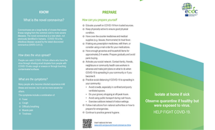 Leaflet: information on isolation and quarantine COVID-19 Thumbnail