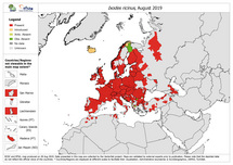 Ixodes ricinus - current known distribution: July 2019 Thumbnail