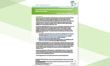 2021 Annual Meeting of National ECDC Correspondents in the Western Balkans and Türkiye