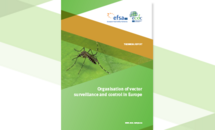 Cover of the report on the organisation of vector surveillance and control in Europe