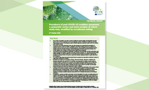 Prevalence of post COVID-19 condition symptoms cover