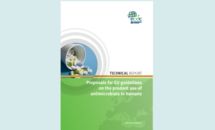 Cover of the technical report on proposals for EU guidelines on the prudent use of antimicrobials Thumbnail