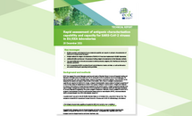 Rapid assessment of antigenic characterisation cover