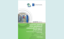 Cover of the systematic review on communicable diseases in prisons Thumbnail
