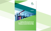 Testing of HIV, hepatitis B and hepatitis C in the EU/EEA cover