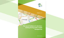 Cover of use of evidence in decisionmaking during public health emergencies Thumbnail