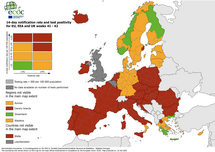 Combined indicator: 14-day notification rate, testing rate and test positivity, updated 22 October 2020