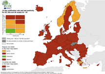 Combined indicator: 14-day notification rate, testing rate and test positivity, updated 5 November 2020