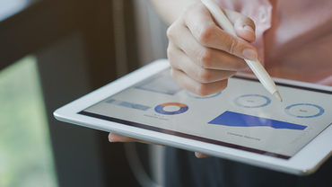 Tablet with data