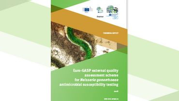 Cover for Euro-GASP external quality assessment scheme for Neisseria gonorrhoeae antimicrobial susceptibility testing