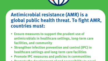 Social media card: What countries can do to fight antimicrobial resistance