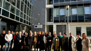 Group photo visit Montenegro One Health Roadmap on antimicrobial resistance