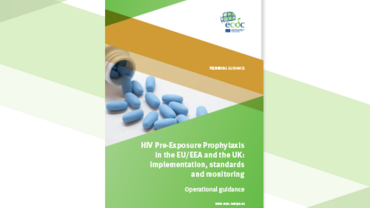 Cover: HIV Pre-Exposure Prophylaxis in the EU/EEA and the UK: implementation, standards and monitoring - Operational guidance
