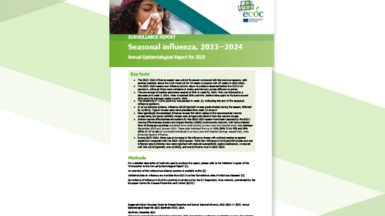 Seasonal influenza 2023-2024 AER Cover