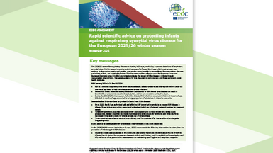 Rapid scientific advice on RSV cover