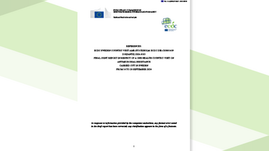 SWE Joint One Health Country Visit Final Report 2024