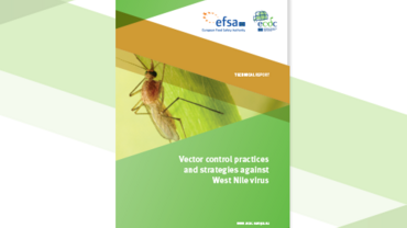 Cover of the report Vector control practices and strategies against West Nile virus 