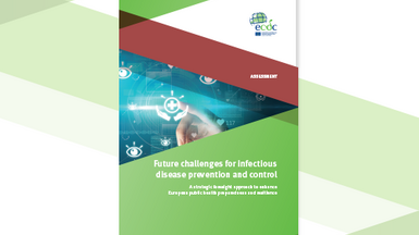 Cover of the report: "Future challenges for infectious disease prevention and control"