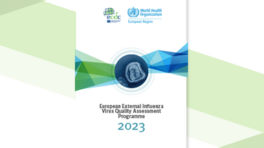 Cover of the report: "European External Influenza Virus Quality Assessment Programme"
