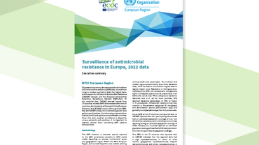 Surveillance of antimicrobial resistance in Europe, 2022 data cover