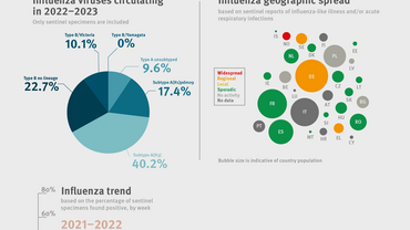 Weekly influenza update, week 20, May 2023