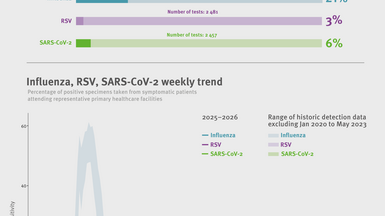 Weekly respiratory virus update, week 48, November 2025