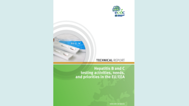 Cover of the hepatitis B and C testing in the EU report