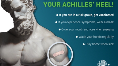 Don't let the flu be your Achilles' heel
