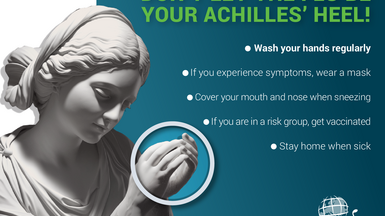 Wash your hands regularly