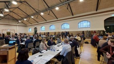 Picture from simulation exercise in Denmark