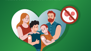 Social media card: HPV vaccine