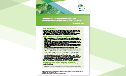 Guidelines for the implementation of non-pharmaceutical interventions ...