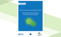 Cover of the report: COVID-19 Aviation Health Safety Protocol: Guidance for the management of airline passengers in relation to the COVID-19 pandemic