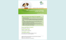 Risk assessment for seasonal influenza, EU/EEA, 2017–2018 Thumbnail