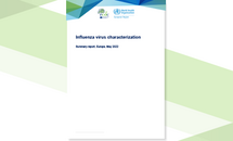 Generic cover for the influenza virus characterisation report Generic cover for the influenza virus characterisation report